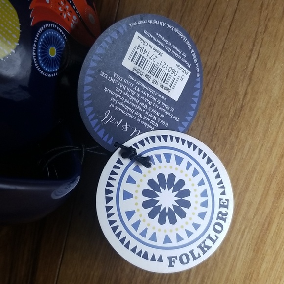 NWT Folklore Enamel Coffee Pot-Wild and Wolf Night and Day Enchanted Woodland - Picture 6 of 14